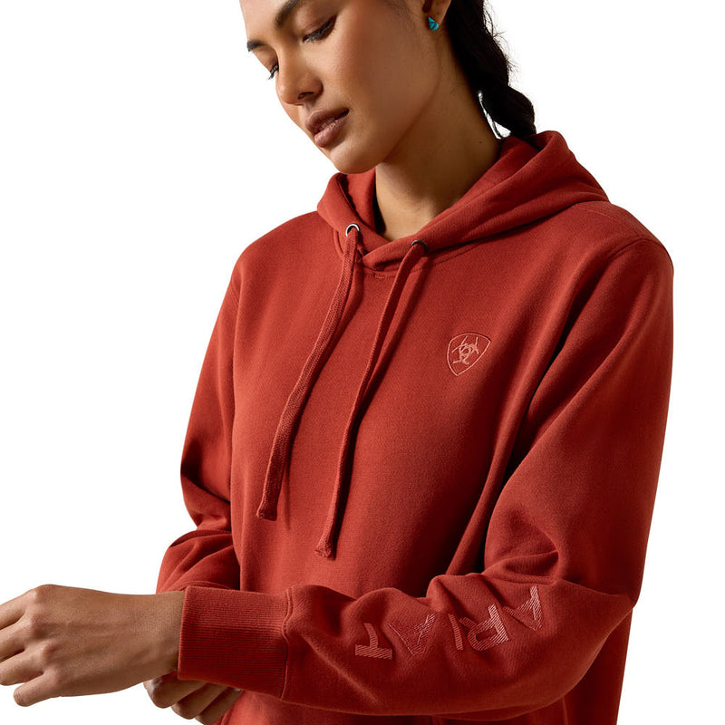 Ariat Women's Burnt Henna 2.0 Logo Hoodie