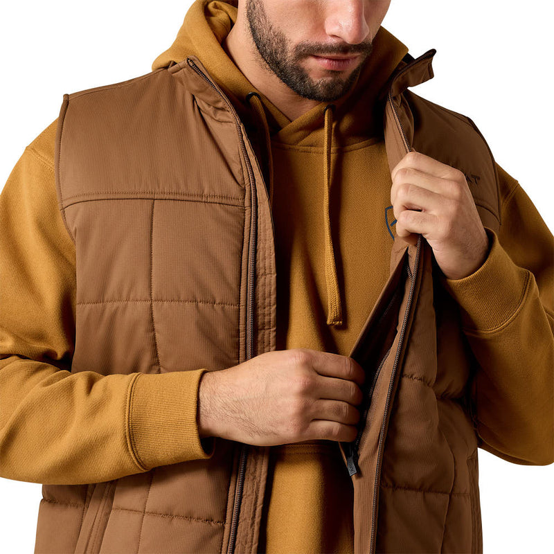Ariat Men's Crius Brazil Nut Vest