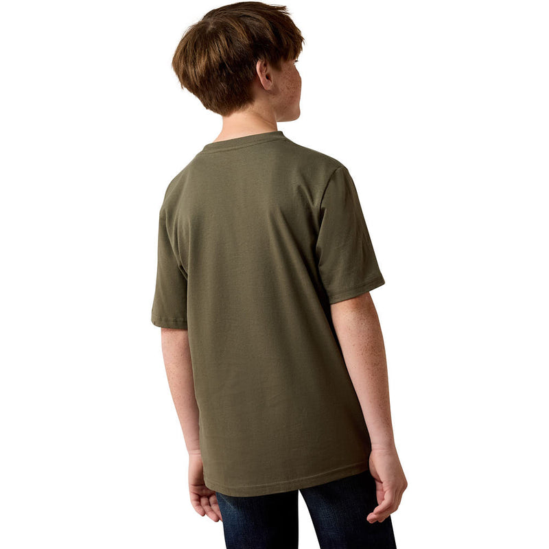 Ariat Boy's Wild Creek Camo Tee Shirt