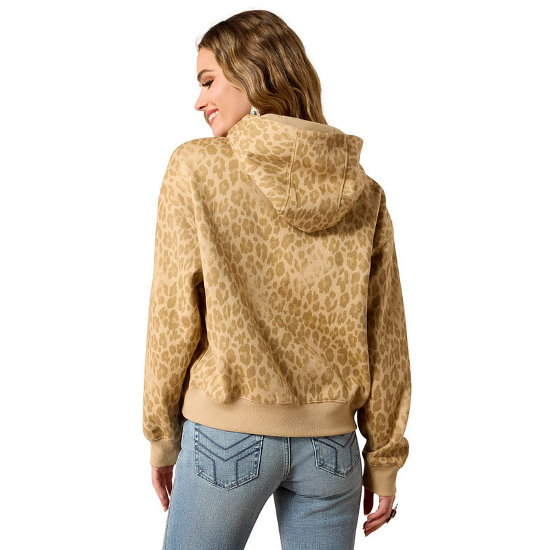 Ariat Women's Faded Leopard Essential Hoodie