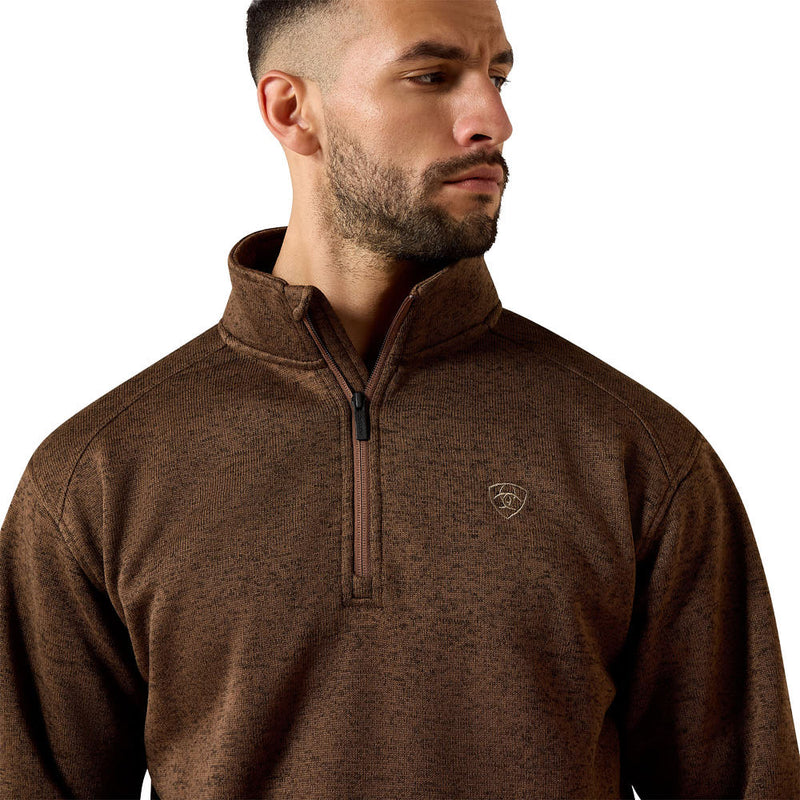 Ariat Men's Carafe Caldwell Quarter Zip Sweatshirt
