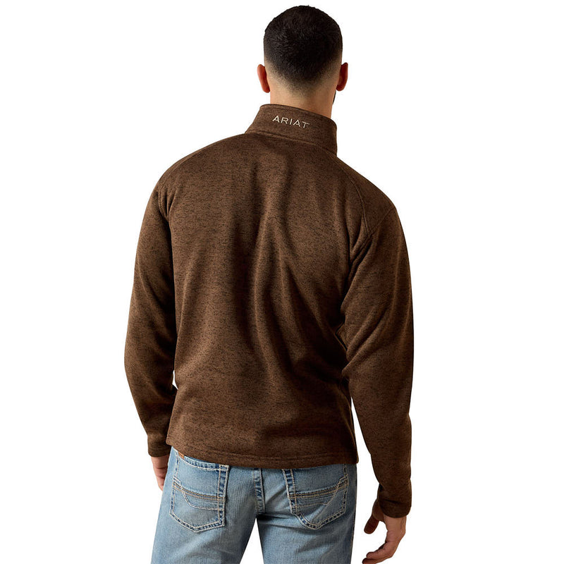 Ariat Men's Carafe Caldwell Quarter Zip Sweatshirt