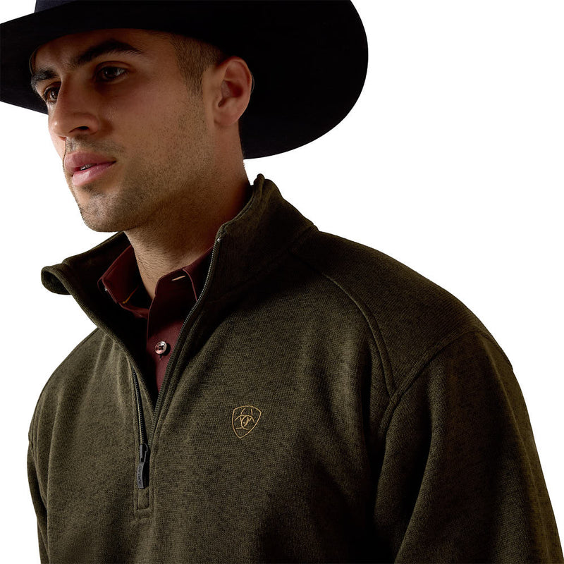 Ariat Men's Dark Green Caldwell Sweater