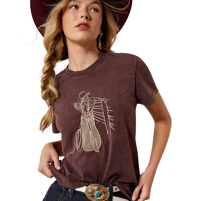 Ariat Women's Rebel With A Cause Tee Shirt