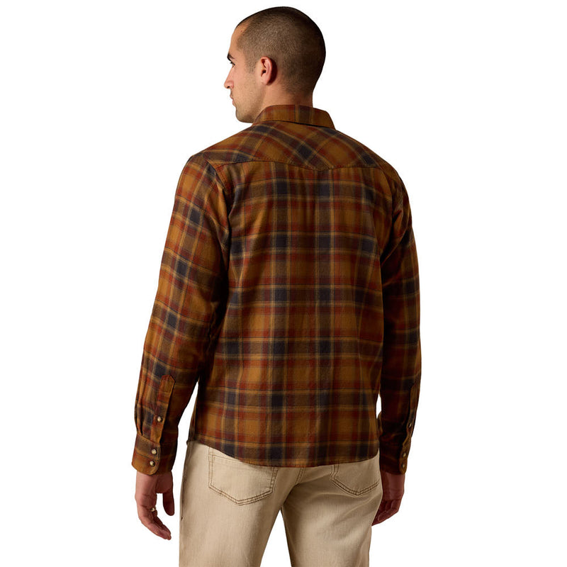 Ariat Men's Retro Hynes Rubber Plaid Shirt