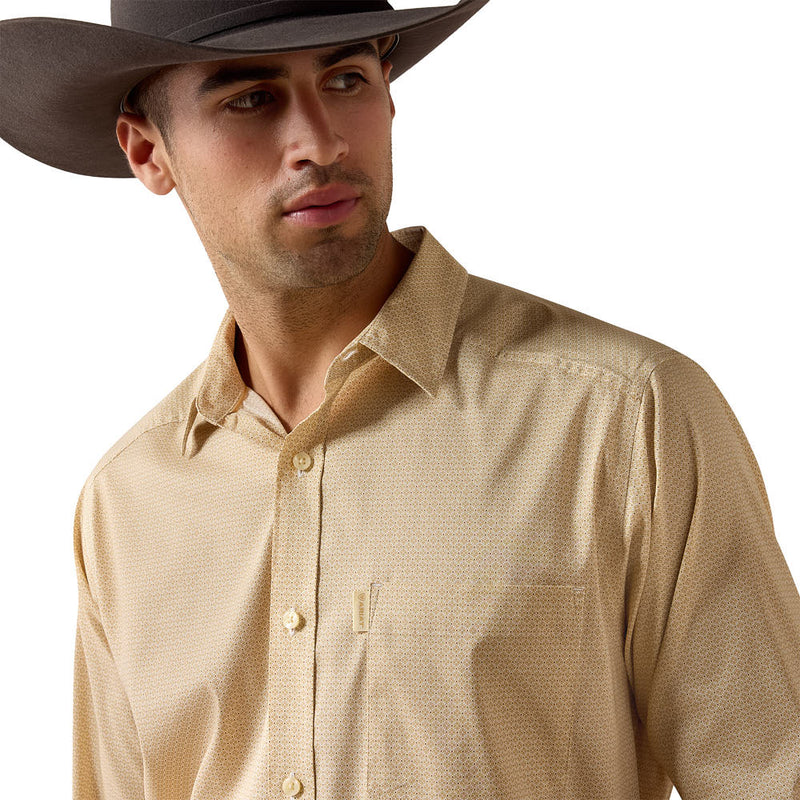 Ariat Men's Vanilla Custard Geo Everything Shirt