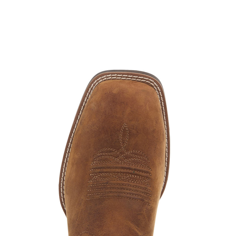 Ariat Men's Sport Riggs Waterproof Tanbark Vamp 11in Blue Nights Top