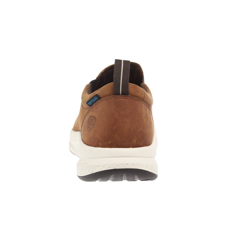 Ariat Men's Buckeye Slip on Waterproof Tan Bark Casual Shoe
