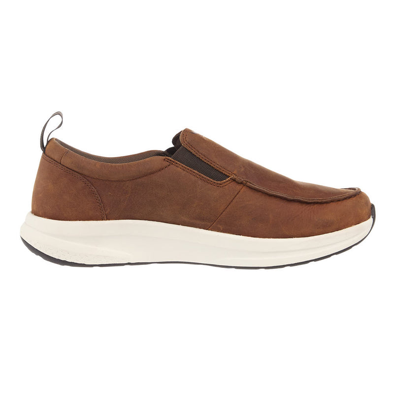 Ariat Men's Buckeye Slip on Waterproof Tan Bark Casual Shoe