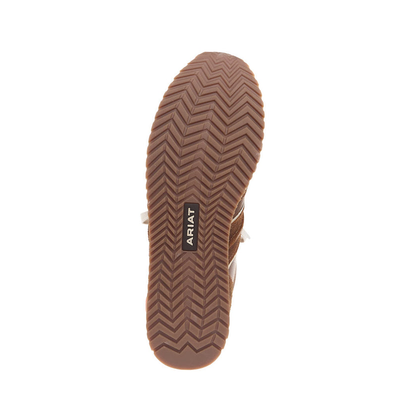 Ariat Men's Ranch Runner Tumble Brown Suede Georgia Clay Casual