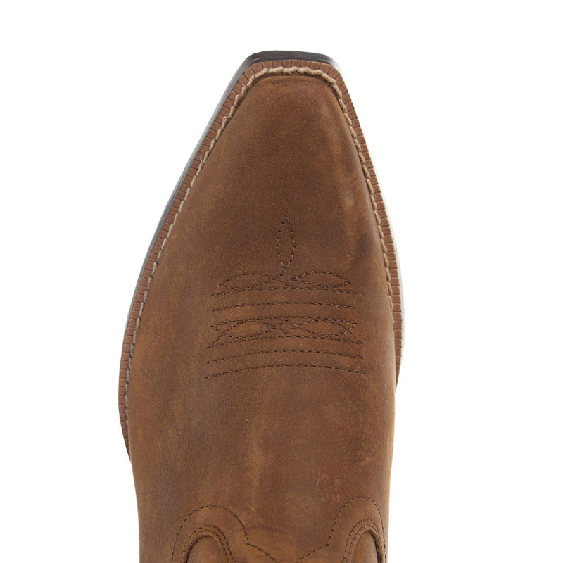 Ariat Kid's Lil Beaux Distressed Brown Vamp 8in Matching Top