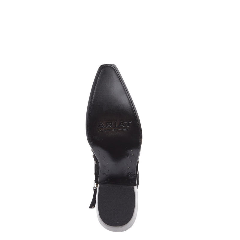 Ariat Women's Siren Black Suede Studded Bootie