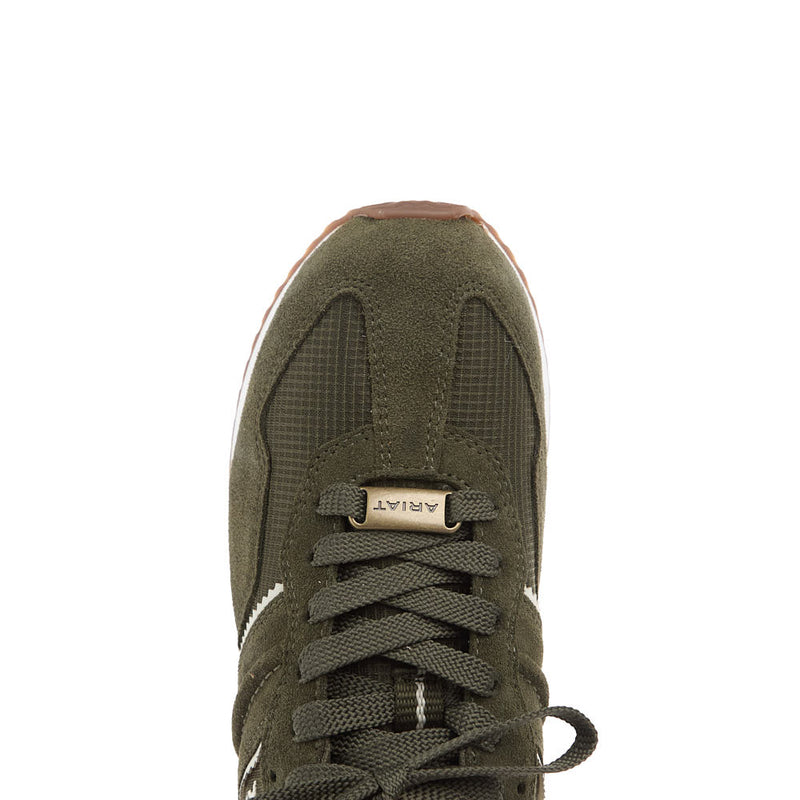 Ariat Women's Olive Night Waterproof Ranch Runner Tennis Shoe