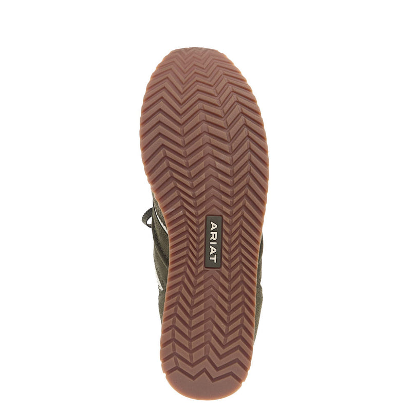 Ariat Women's Olive Night Waterproof Ranch Runner Tennis Shoe