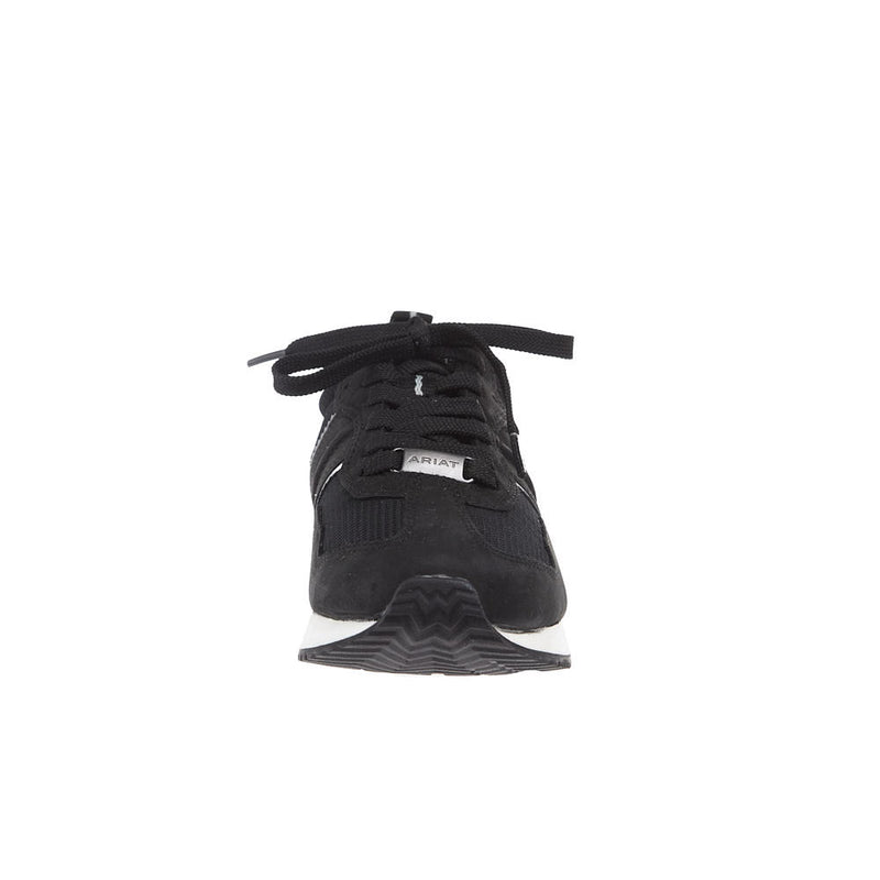 Ariat Women's Ranch Runner Carbon Black Waterproof Tennis Shoe