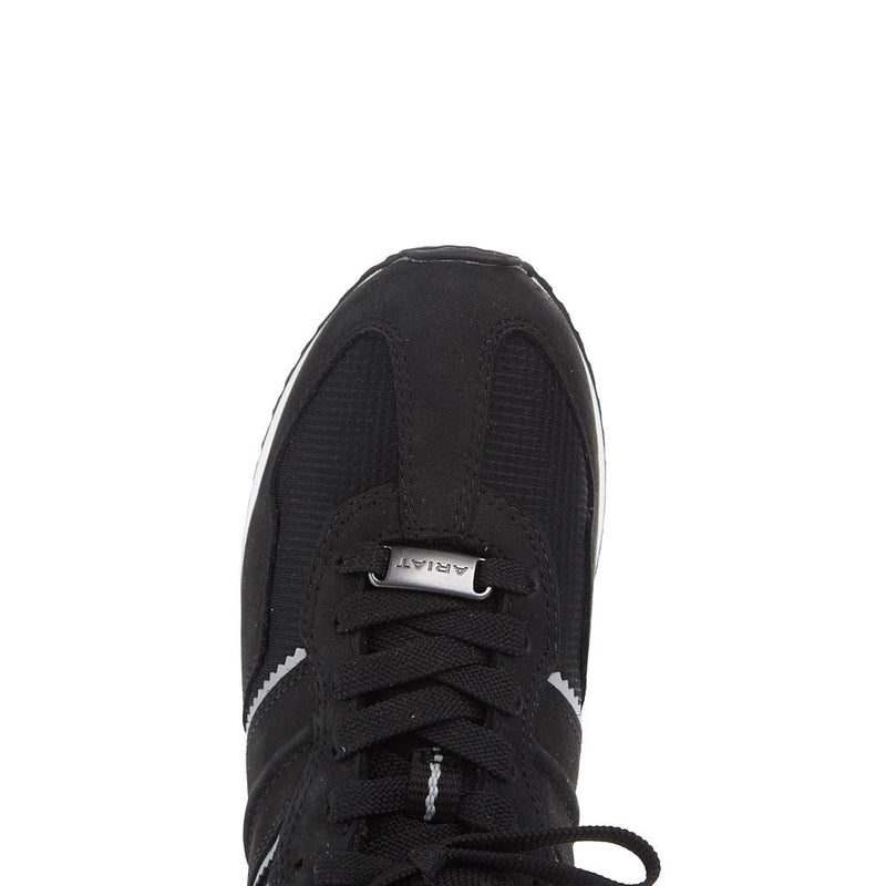 Ariat Women's Ranch Runner Carbon Black Waterproof Tennis Shoe