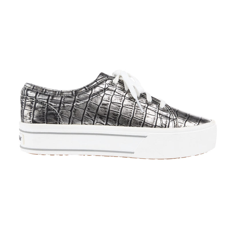 Ariat Women's Skylar Silver Croc Print Lace Up Shoe