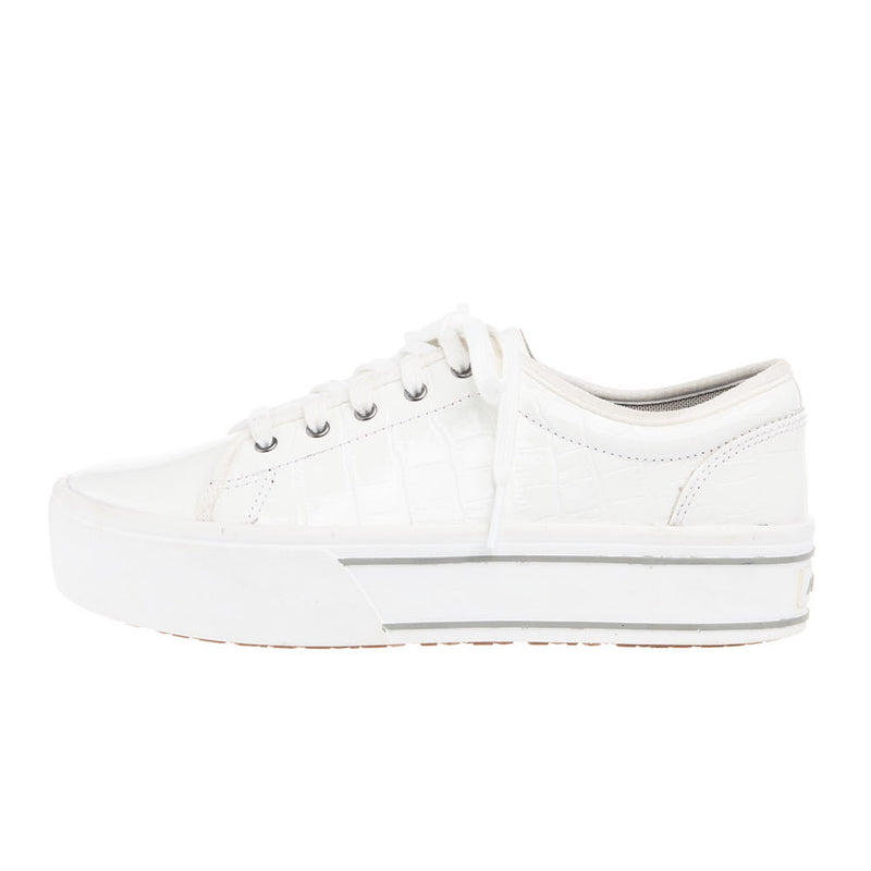 Ariat Women's Skylar Patent White Croc Print Lace Up