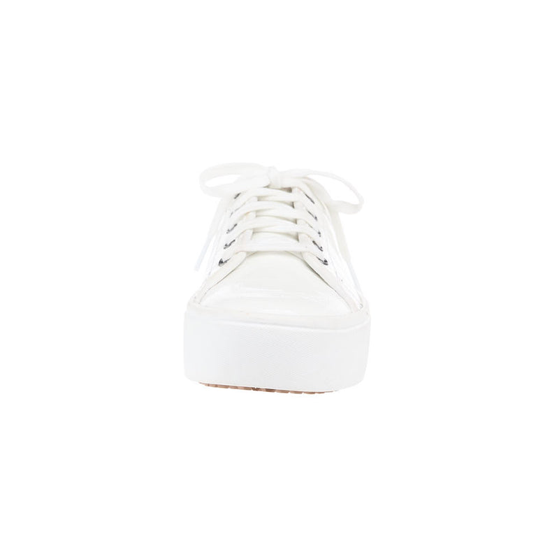 Ariat Women's Skylar Patent White Croc Print Lace Up