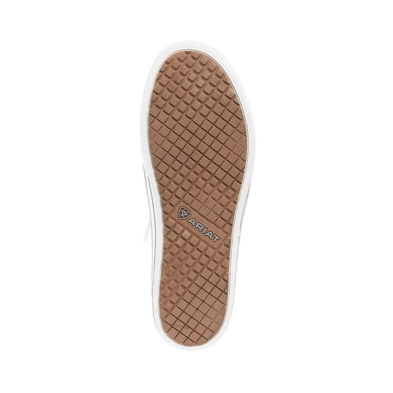 Ariat Women's Skylar Patent White Croc Print Lace Up