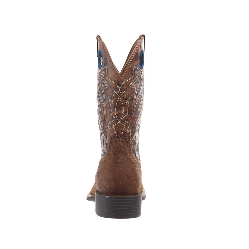 Ariat Men's Sport Sidebet Toasted Grain Vamp 11in Dark Tan Top