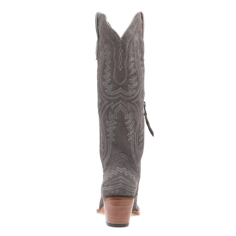 Ariat Women's Casanova Ash Suede Vamp 16in Matching Top Boot