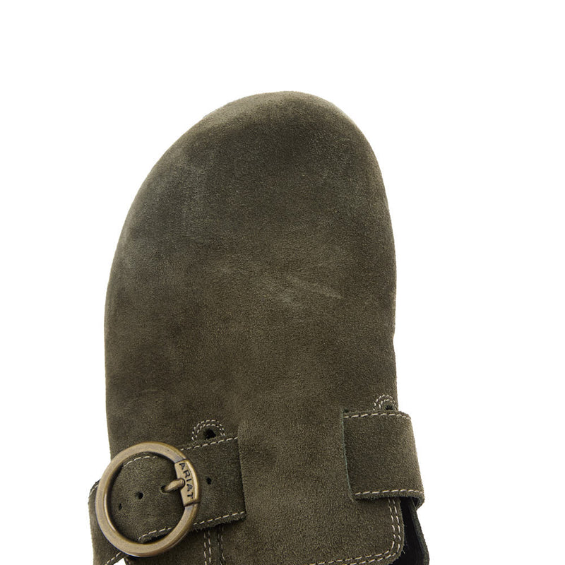 Ariat Women's Country Mule Olive Slip on Western Shoe