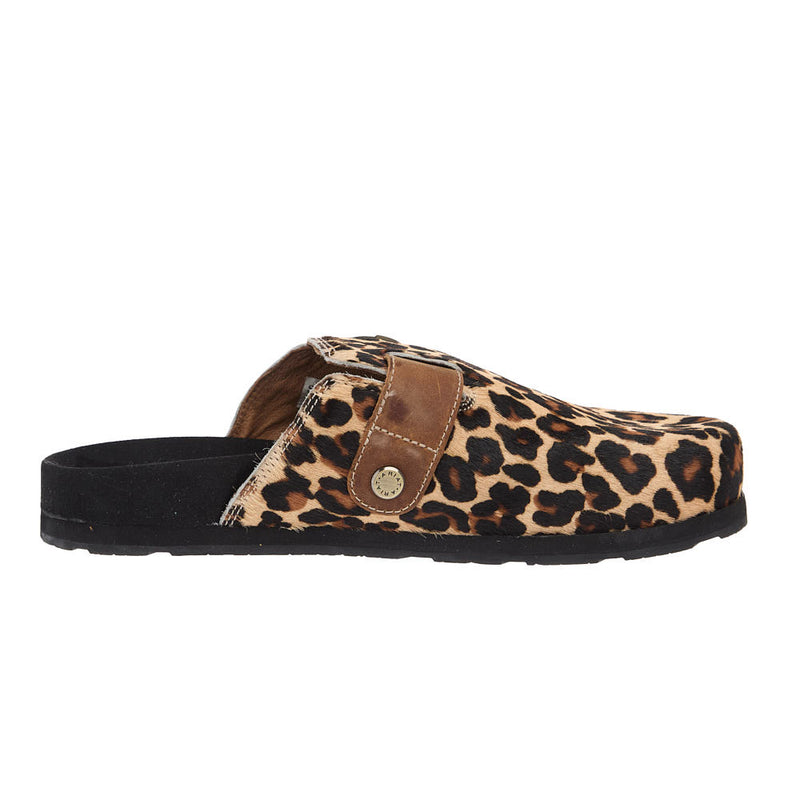 Ariat Women's Leopard Hair On Country Mule Slip On