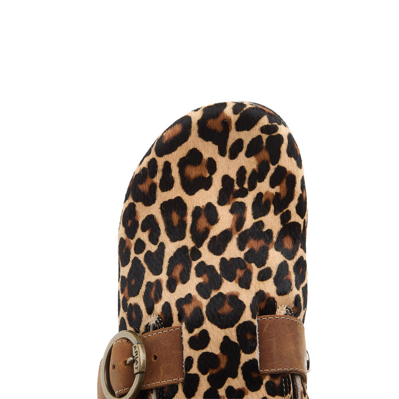 Ariat Women's Leopard Hair On Country Mule Slip On