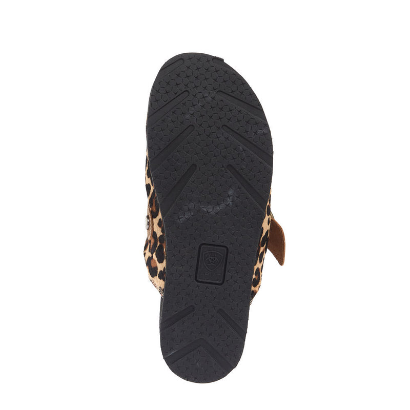 Ariat Women's Leopard Hair On Country Mule Slip On