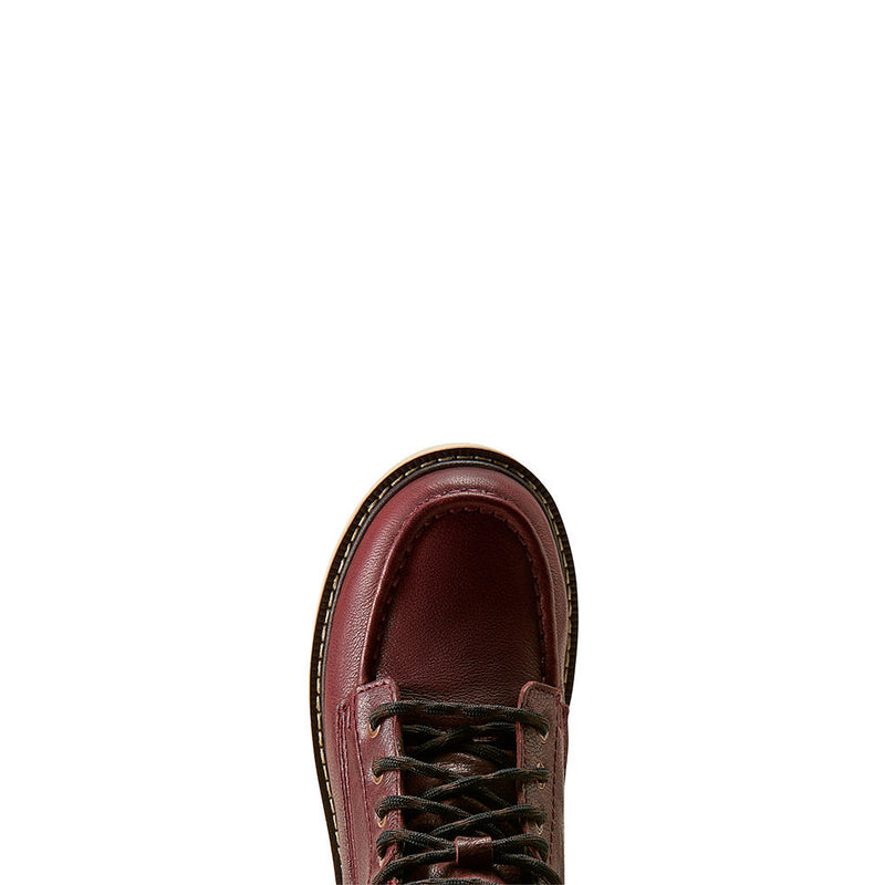 Ariat Women's Rebar Lift 6in Cranberry Lace Up Soft Toe Work Boot