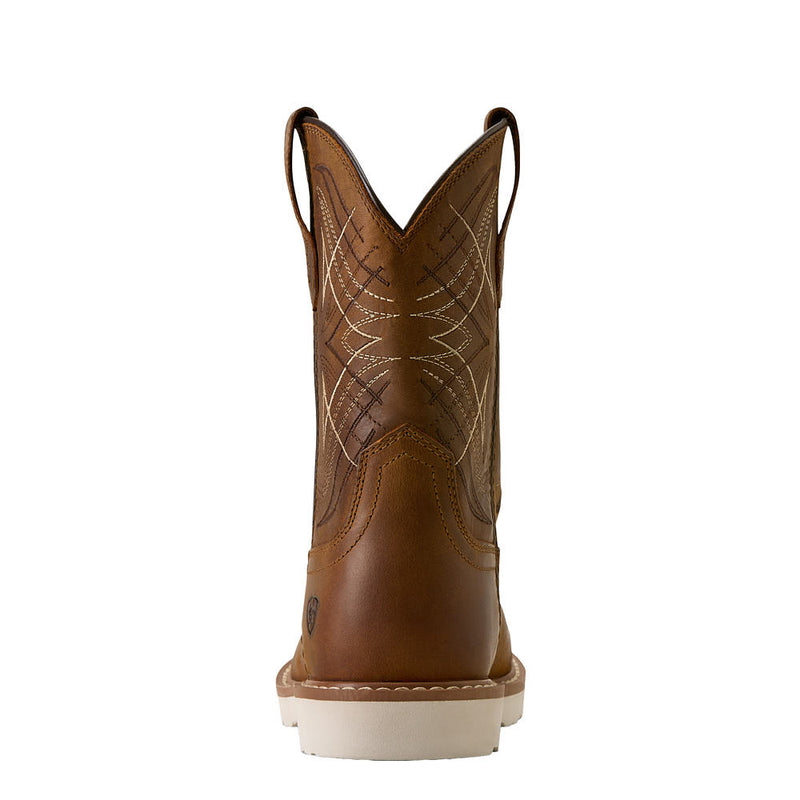 Ariat Kid's Activate Distressed Brown Vamp 8in Matching Top