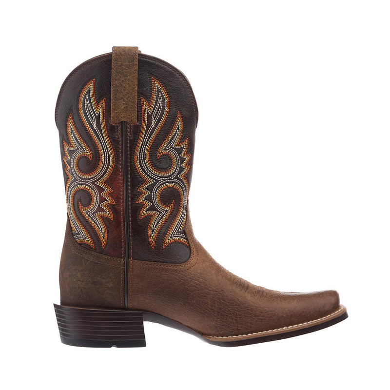 Ariat Men's Stonebrook Earth Vamp 11in Spiced Papaya Top