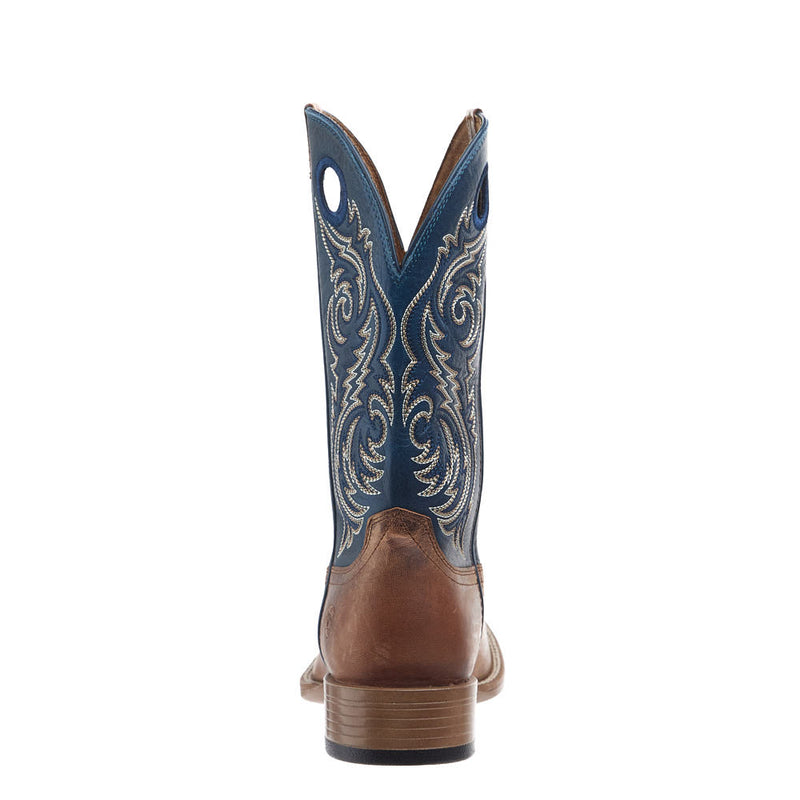 Ariat Men's Redcliff Autumn Tan Vamp 12in Midnight Azure Top