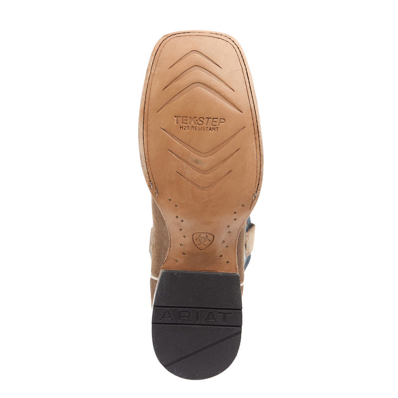 Ariat Men's Slatewood Timber Tan Roughout 13in Electric Wave Top