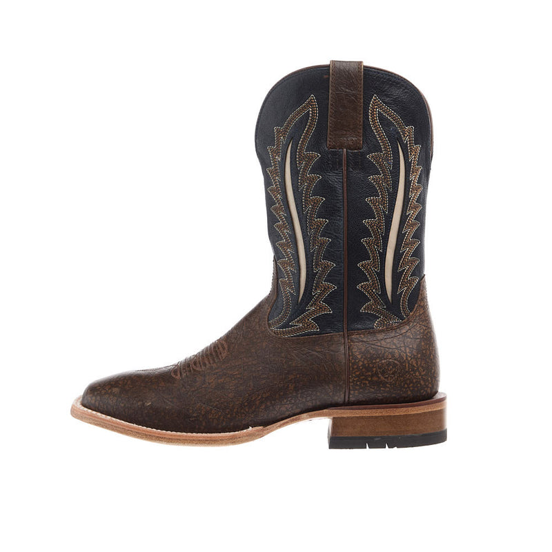 Ariat Men's Gage Harvest Brown Vamp 11in Stellar Blue Top