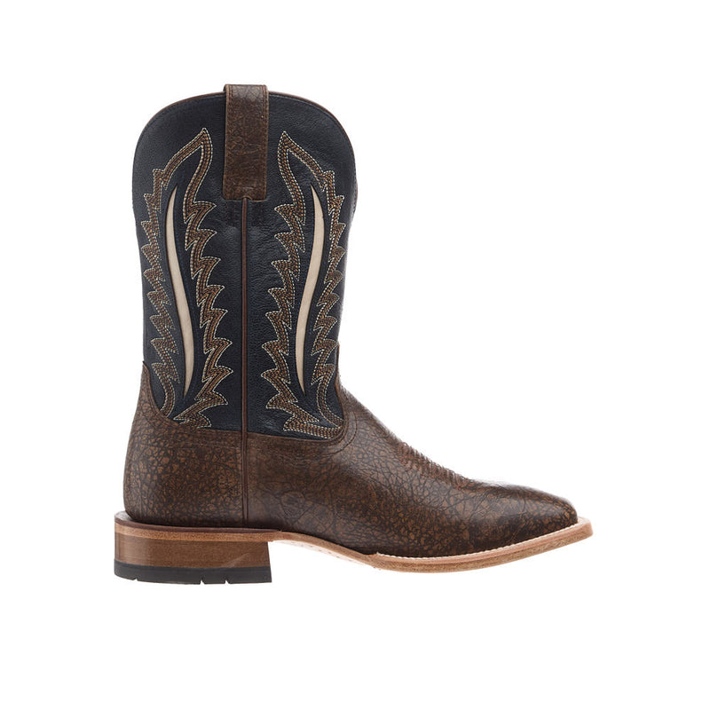 Ariat Men's Gage Harvest Brown Vamp 11in Stellar Blue Top