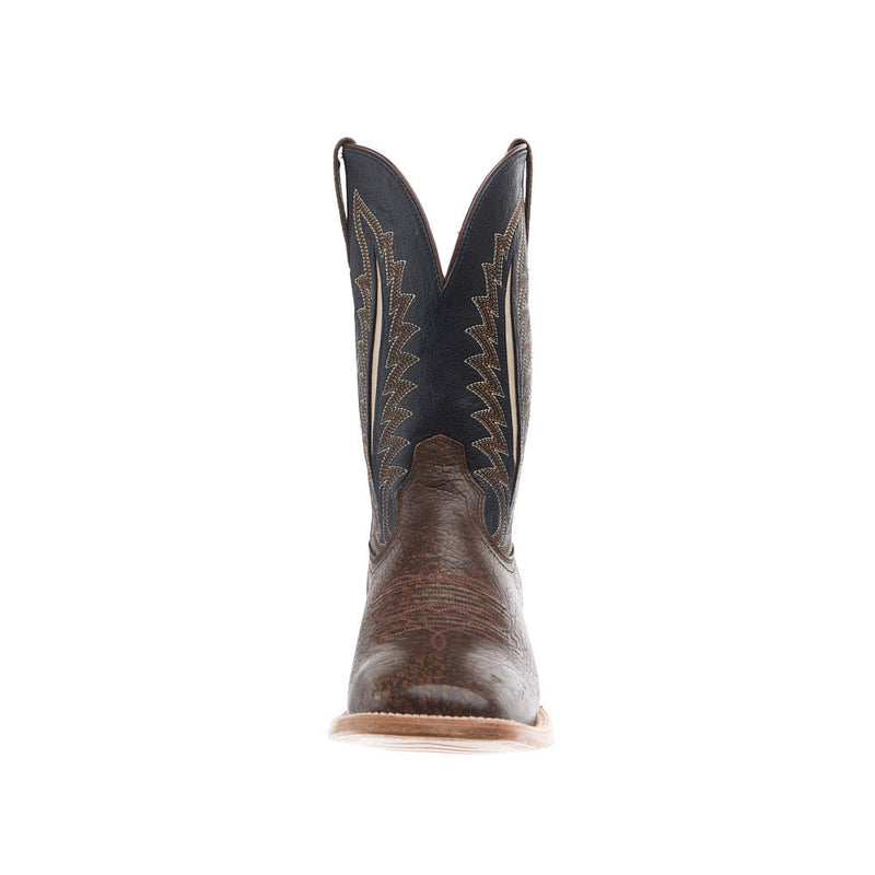 Ariat Men's Gage Harvest Brown Vamp 11in Stellar Blue Top