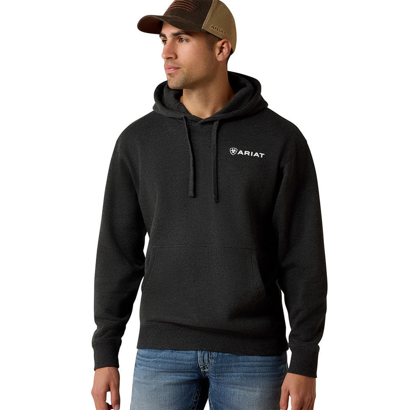Ariat Men's Odyssey Grey Official Quality Hoodie