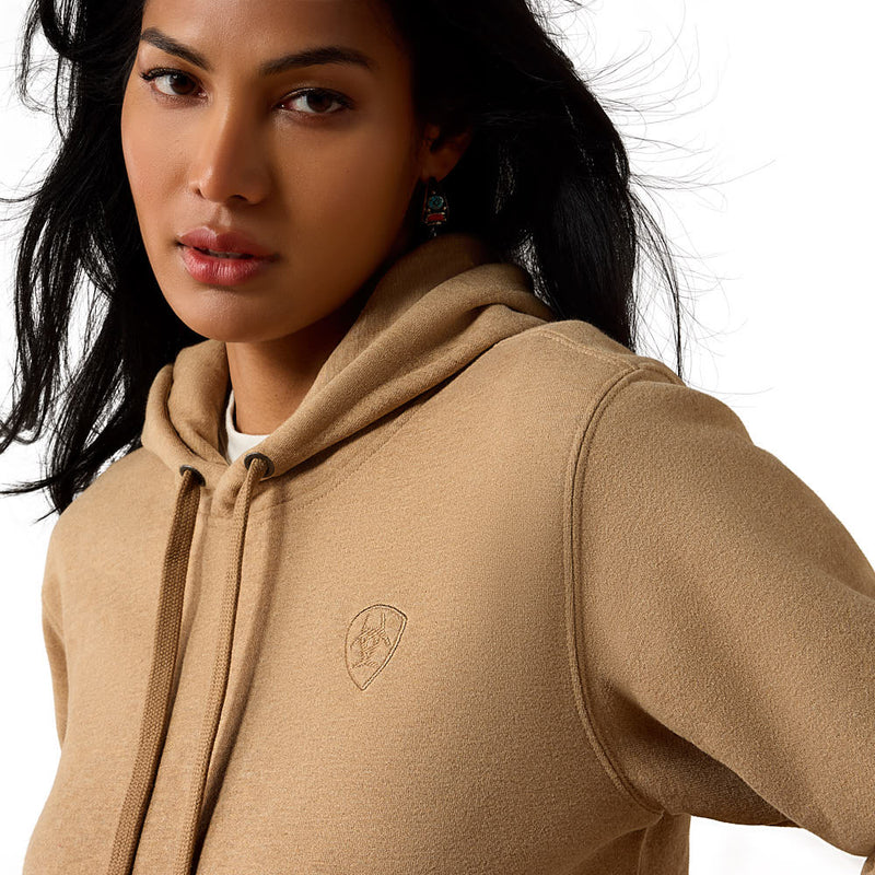 Ariat Women's Khaki Logo 2.0 Hoodie