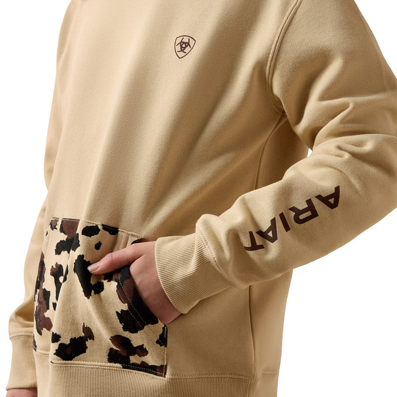 Ariat Girl's Irish Cream Lucia Hoodie