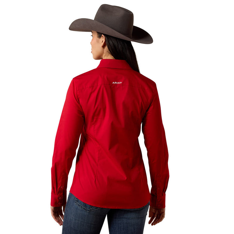 Ariat Women's Savvy Red Kirby Shirt