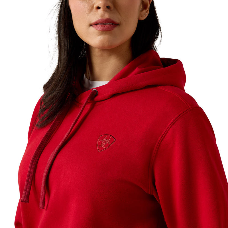 Ariat Women's Savvy Red Logo 2.0 Hoodie