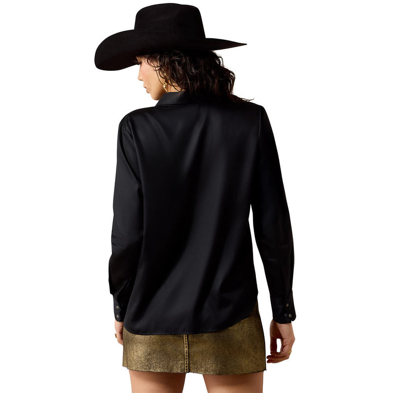 Ariat Women's Black Mira Long Sleeve Shirt