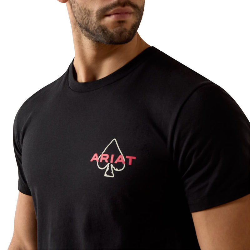 Ariat Men's Black Ranch Royalty Tee Shirt