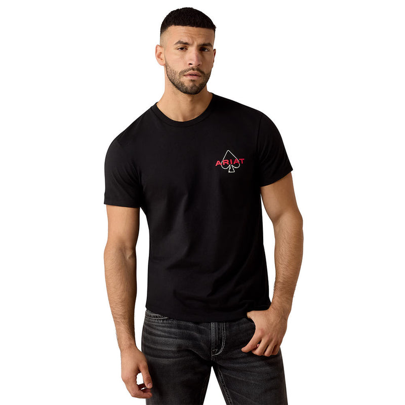 Ariat Men's Black Ranch Royalty Tee Shirt