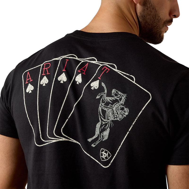 Ariat Men's Black Ranch Royalty Tee Shirt