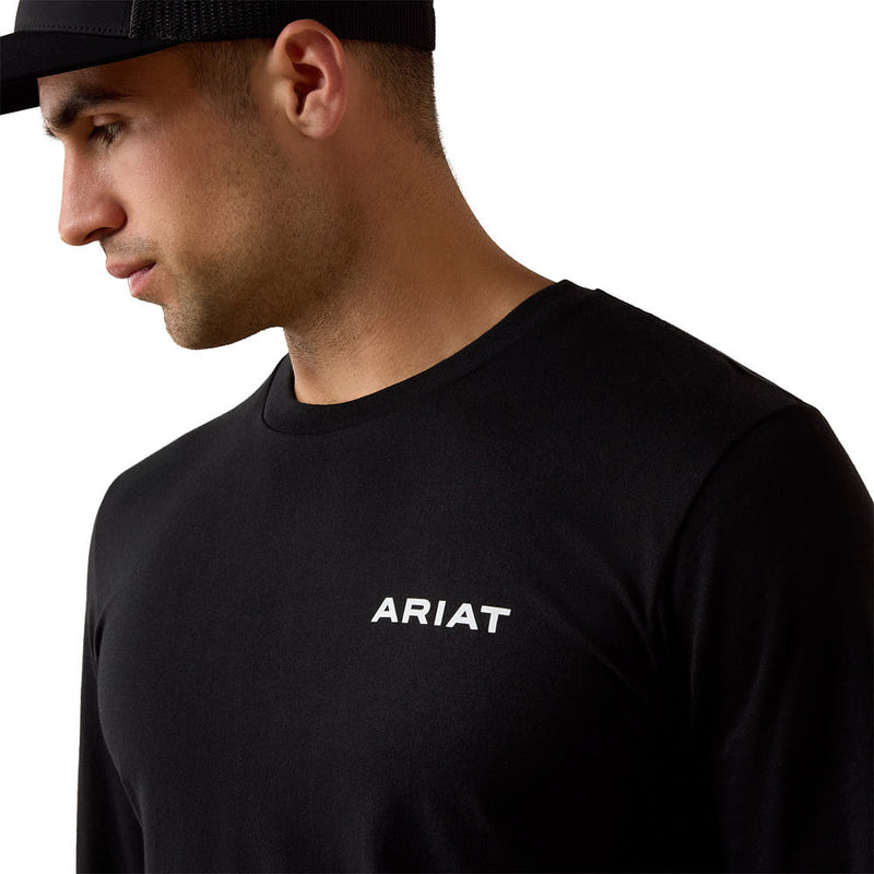 Ariat Men's Black Desert Wanderer Circle Tee Shirt