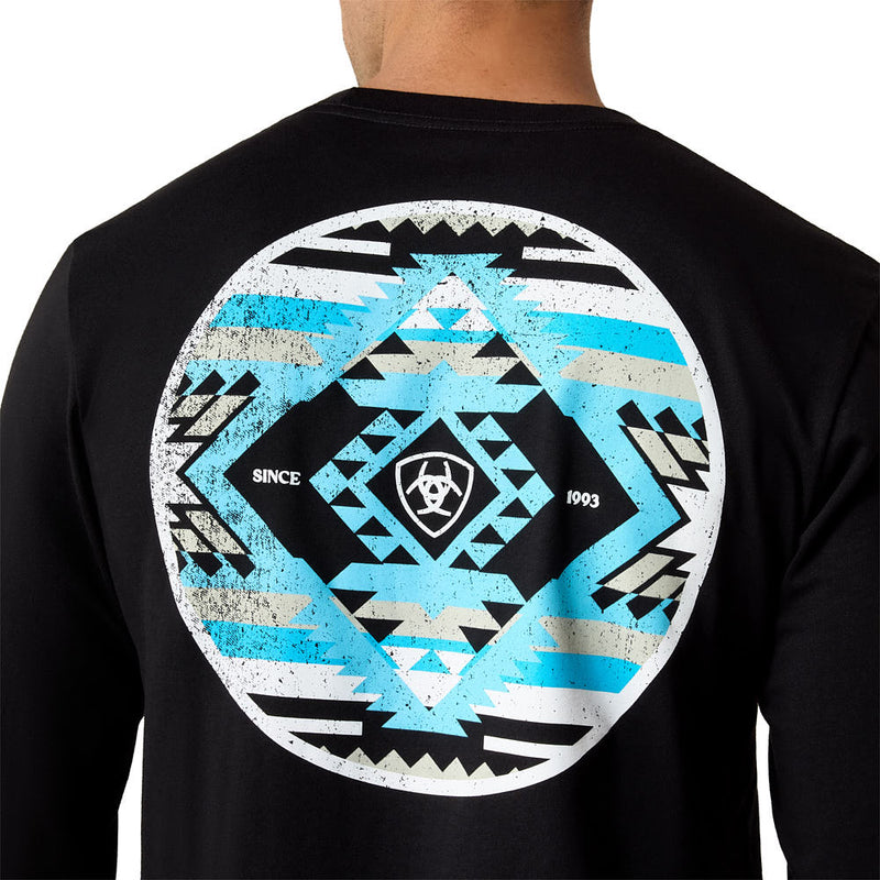 Ariat Men's Black Desert Wanderer Circle Tee Shirt