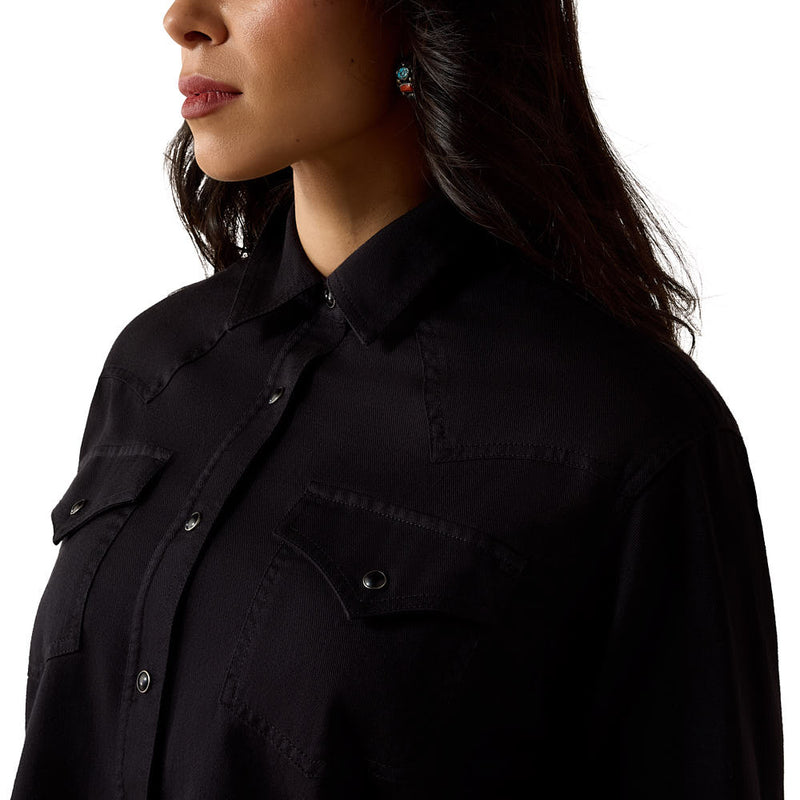Ariat Women's Black Midnight Western Shirt
